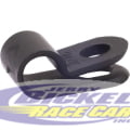 1/4" Black Nylon Cable Clamp