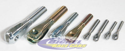 Threaded Clevis (1/4"-28 RH, Bolt 3/16", Slot 1/8")