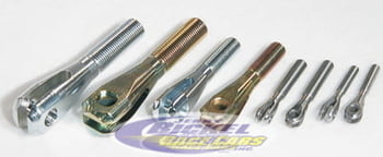 Threaded Clevis (10-32 RH, Bolt 3/16", Slot 1/8")