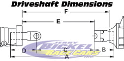 Driveshaft Dimension Chart