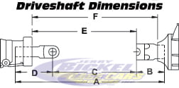 Driveshaft Dimension Chart