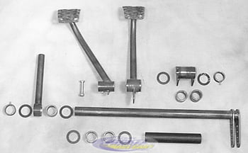 Ultra Light Pedal Assembly Kit (Clutch & Brake) JBRC1015A