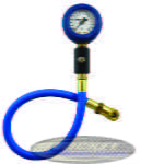 2.5" GLOW-IN-THE-DARK AIR PRESSURE GAUGE (30PSI)