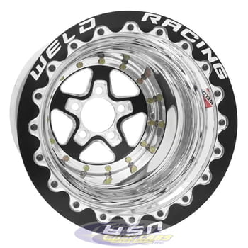 Aluma Star 2.0 Double Bead-Loc Wheels 788-1510DBL 15" X 10" 3" BS